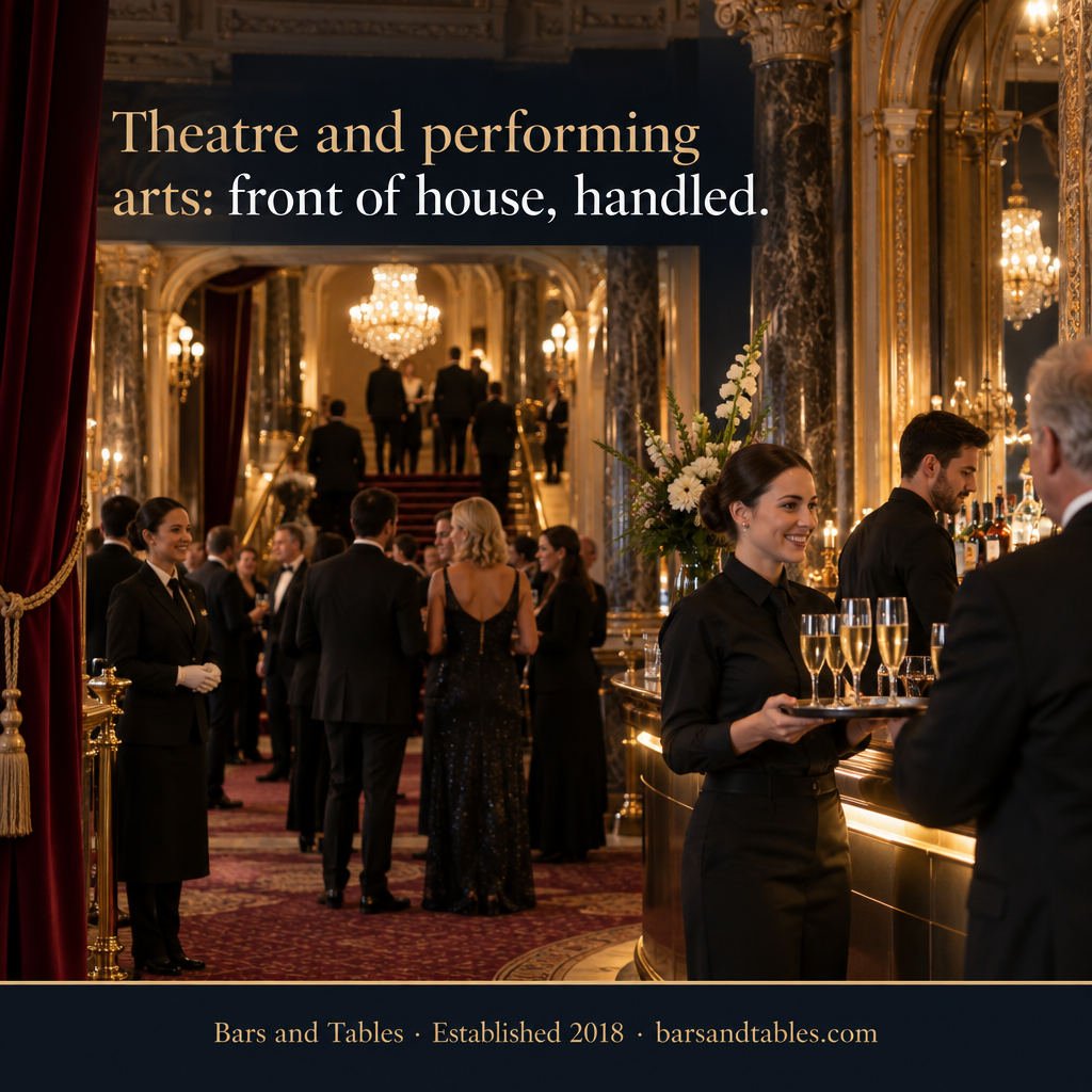 Theatre and performing arts