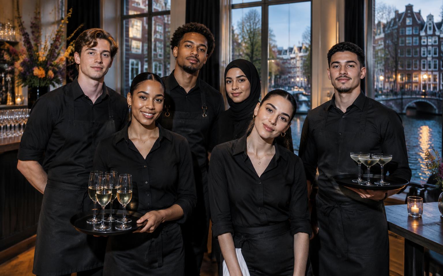 Event bartenders, servers and hosts in Amsterdam
