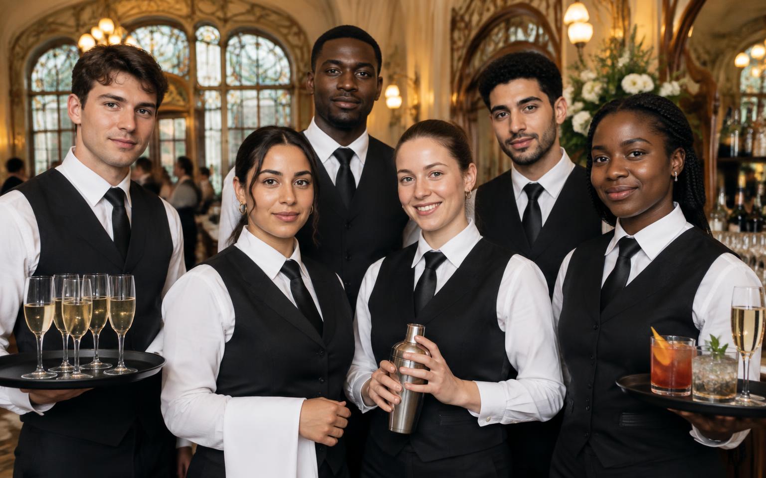 Event bartenders, servers and hosts in Brussels