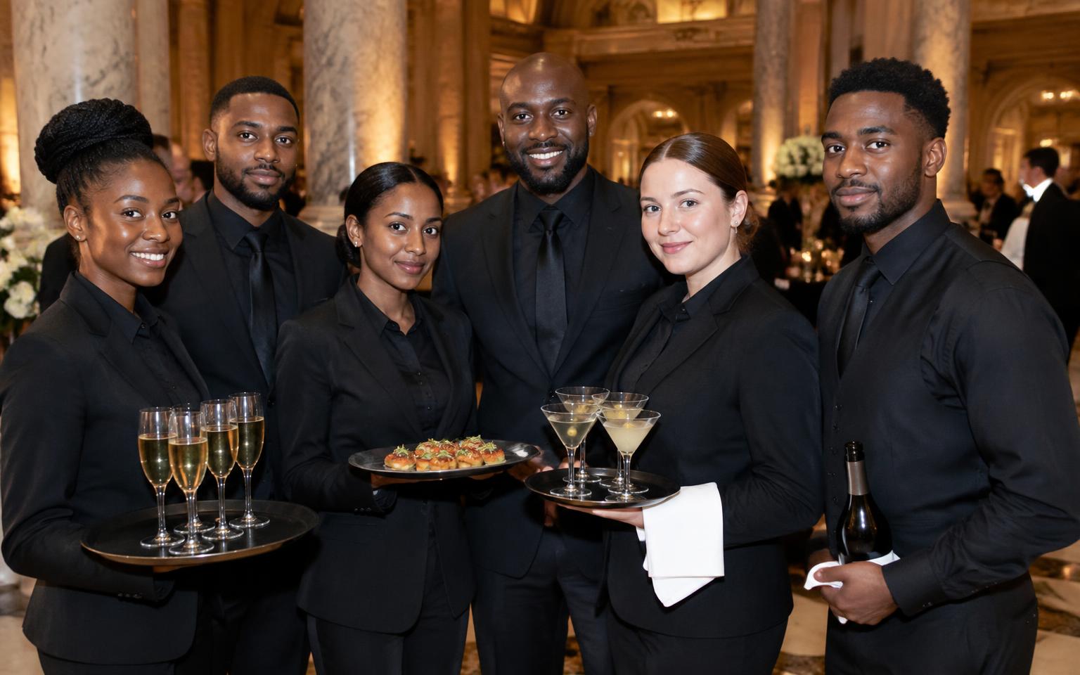 Event bartenders, servers and hosts in Dmv