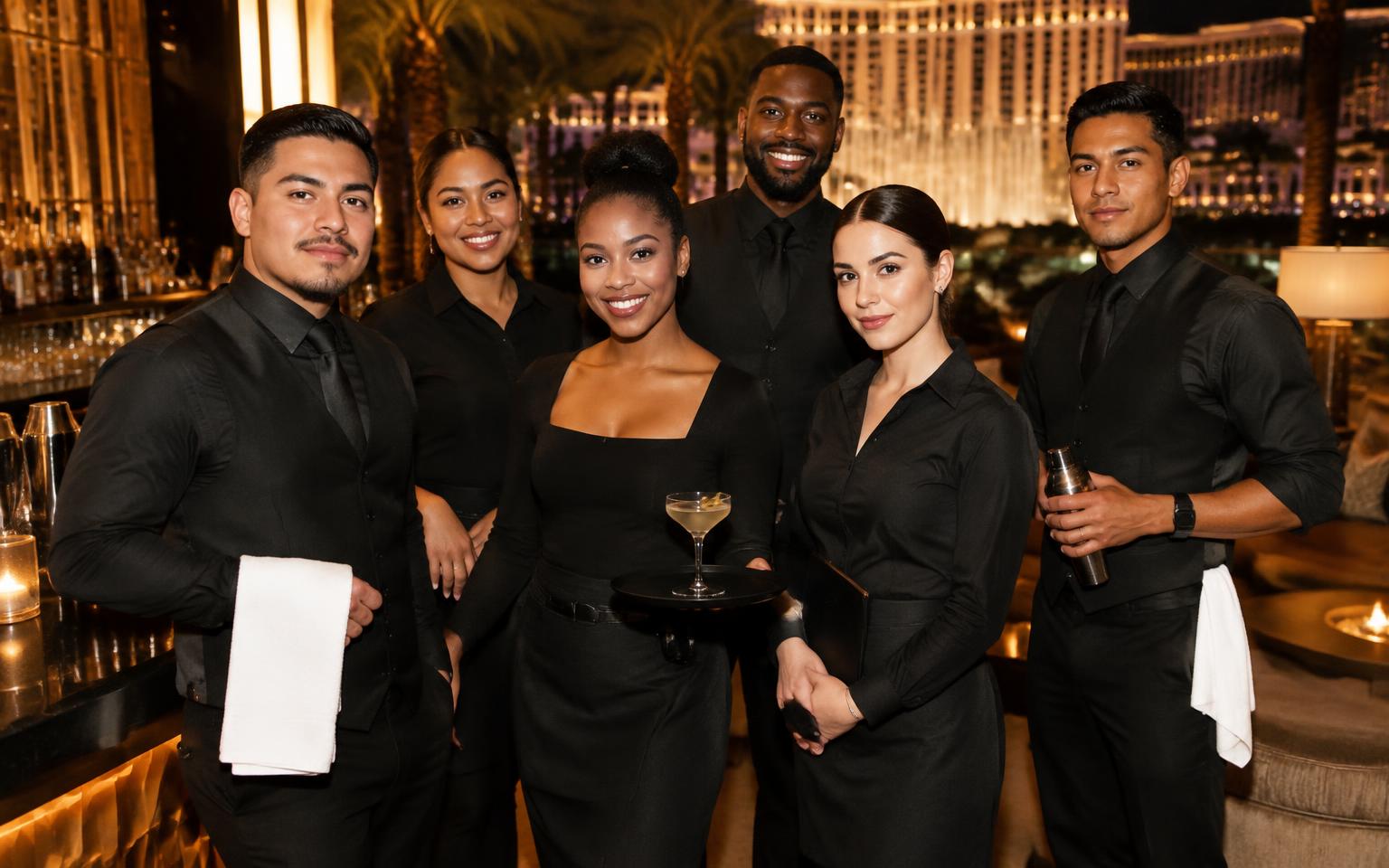 Event bartenders, servers and hosts in Las Vegas